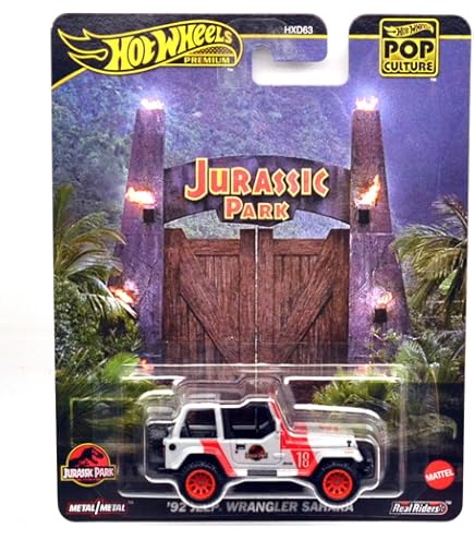 Amazon | JADA TOYS ナノシーン ジュラシックパーク ジオラマ ジープ